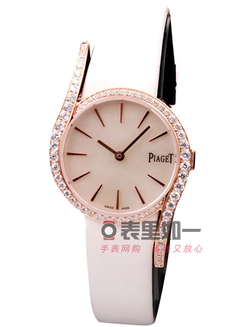 高仿伯爵手錶-Piaget Limelight系列時尚石英女士腕錶 條釘刻度