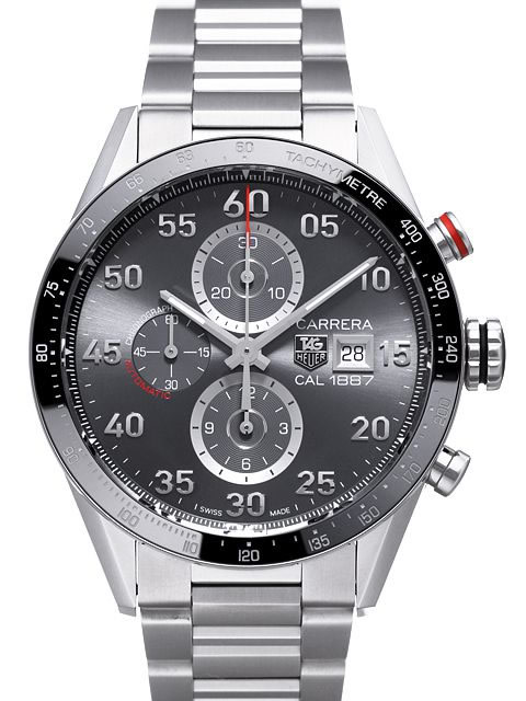 高仿泰格豪雅手錶-TAG Heuer卡萊拉系列自動計時機械手錶CAR2A11.BA0799