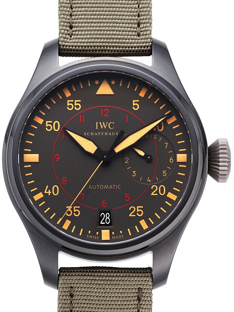 高仿萬國IWC PILOT WATCH 大型飛行員 TOP GUN 海軍空戰部隊 IW501902