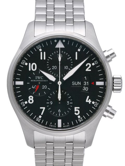 高仿萬國IWC 飛行員 計時腕錶 IW377704