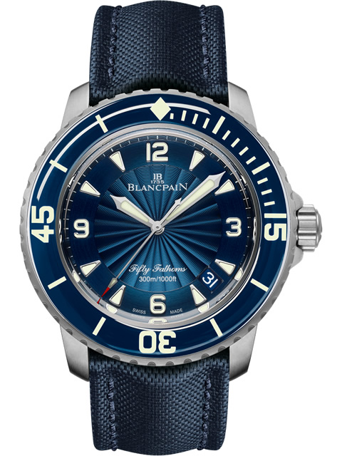 高仿寶珀手錶-Blancpain 五十噚系列 5015D-1140-52B