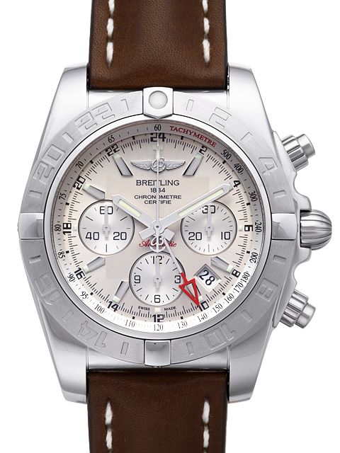 百年靈CHRONOMAT 44機械計時系列A042G45KBD頂級皮帶腕錶