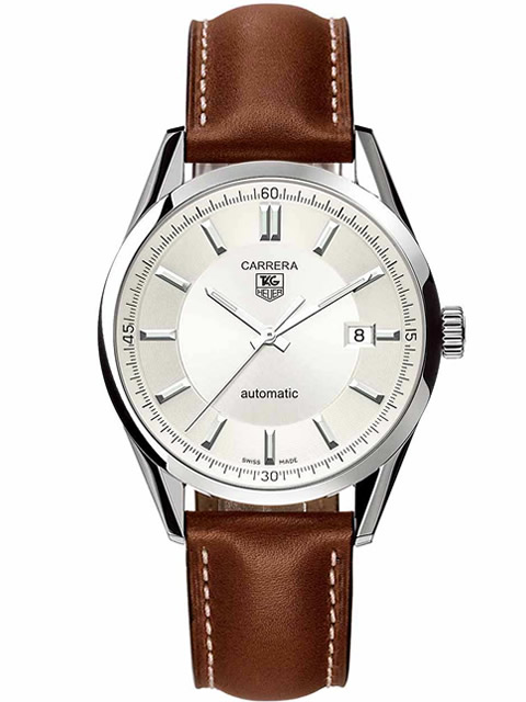 高仿泰格豪雅手錶-TAG Heuer 卡萊拉系列超薄機械手錶WV211A.FC6203