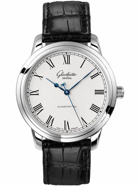 高仿格拉蘇蒂原創手錶-Glashutte 精髓系列1-39-59-01-02-04機芯腕錶