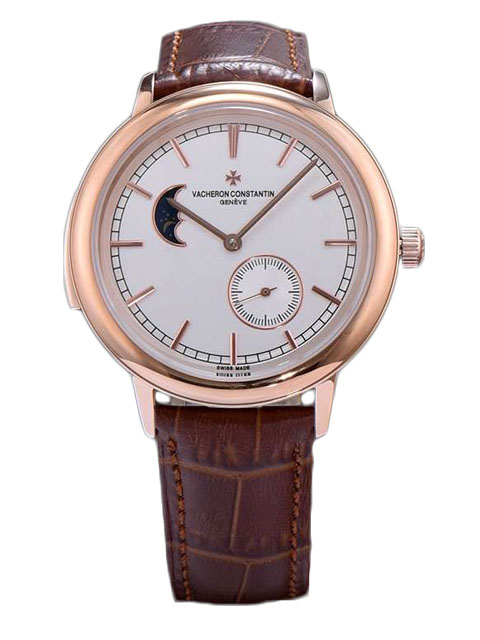 高仿Vacheron Constantin江詩丹頓傳承系列30110/000P-9999腕錶 玫瑰金