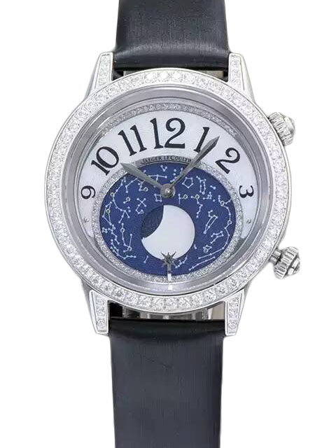 高仿積傢手錶-Jaeger-LeCoultre Rendez-Vous Celestial約會系列月相Q3483590石英腕錶