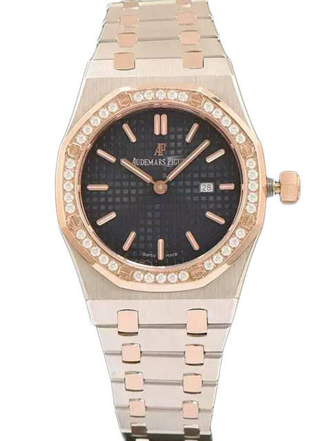 Audemars Piguet愛彼皇傢橡樹系列67651BA.ZZ.1261BA.02女士石英腕錶