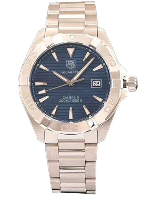 Tag Heuer泰格豪雅競潛系列WAY2112.BA0928藍盤精鋼腕錶