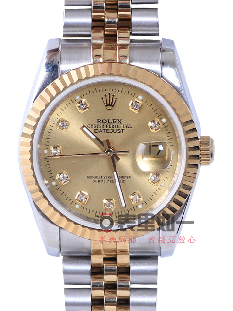 高仿勞力士手錶noob廠一比一勞力士Rolex 18K金日志型機械男錶116233