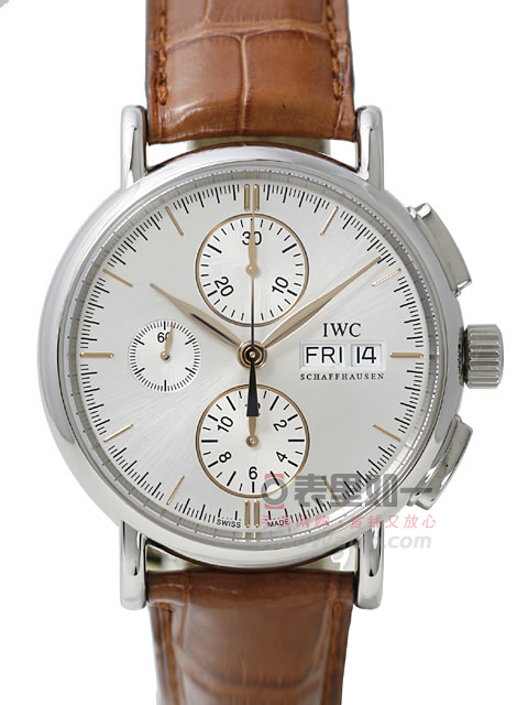 萬國IWC PORTFINO CHRONOGRAPH IW378302柏濤菲諾7750自動機械計時男錶