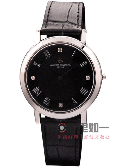 江詩丹頓Vacheron Constantin 傳承系列石英腕錶 37*7mm 黑面
