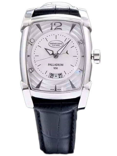 高仿帕瑪強尼手錶-Parmigiani Fleurier LIMITED EDITIONS系列PF011128.01白色盤機械腕錶