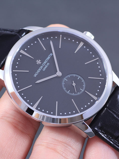 Vacheron Constantin江詩丹頓傳承系列1110U/000G-B086自動機械腕錶 黑盤