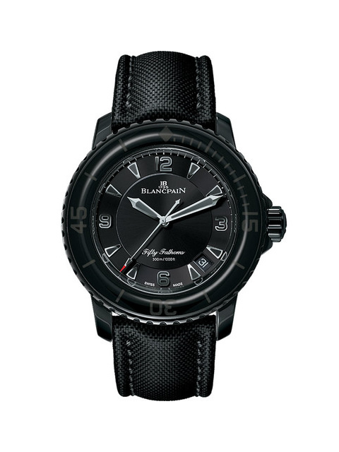 高仿寶珀手錶-Blancpain五十噚系列 5015-11C30-52 機械男錶