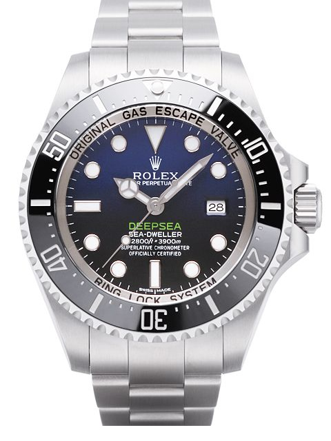 高仿勞力士手錶-Rolex海使型系列116660-98210 藍盤腕錶 漸變藍鬼王