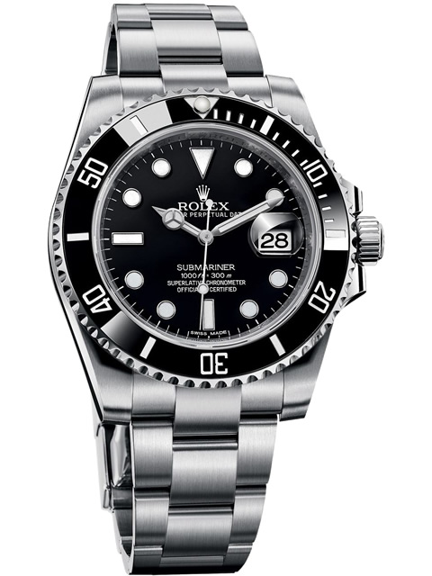 高仿高仿勞力士Rolex潛航者型126610LN防水夜光腕錶 黑水鬼
